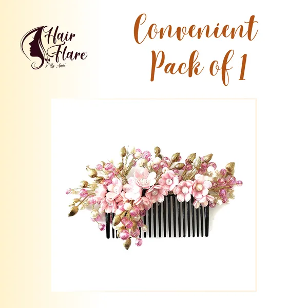 Baby_Pink_Artificial_Small_Flower_Comb_Slide_With_Beads_&_Pearls_Bridal_Hairpin_Accessories_For_Women_&_Girls