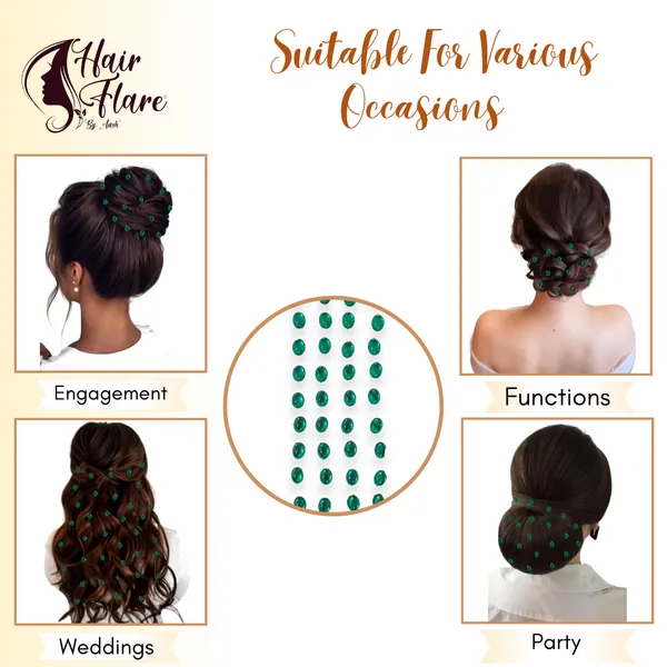 Dark_Green_Shimmering_Oval_Stick_On_Hair_Stickers_(36_Pieces)_(16_X_14_X_10_Cm)