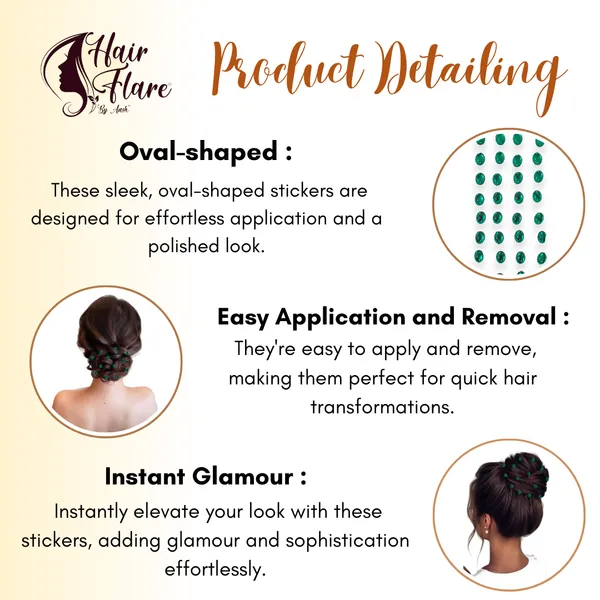 Dark_Green_Shimmering_Oval_Stick_On_Hair_Stickers_(36_Pieces)_(16_X_14_X_10_Cm)