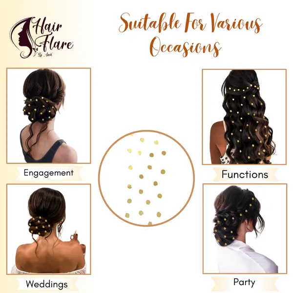 Golden_Mirror_Stone_Round_Shape_Hair_Stickers_(36_Pieces)_(16_X_14_X_10_Cm)