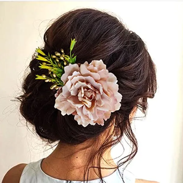 Peach_Pearl_Design_Hair_Accessories_For_Women_(14_X_8_X_1_Cm)