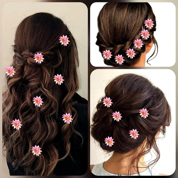 Baby_Pink_Trendy_Stone_Added_Flower_Shaped_Hair_Accessories_(14_X_8_X_1_Cm)