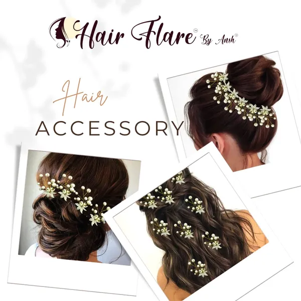 Pack_of_16-White_&_Golden_Flower_And_Pearl_Hair_Pin_For_Women