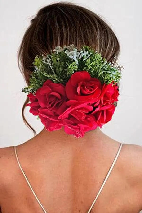 Red_Artificial_Floral_Gajra_Hairpin_Bun_Cover_Accessories_For_Women_&_Girls_(14_X_8_X_1_Cm)