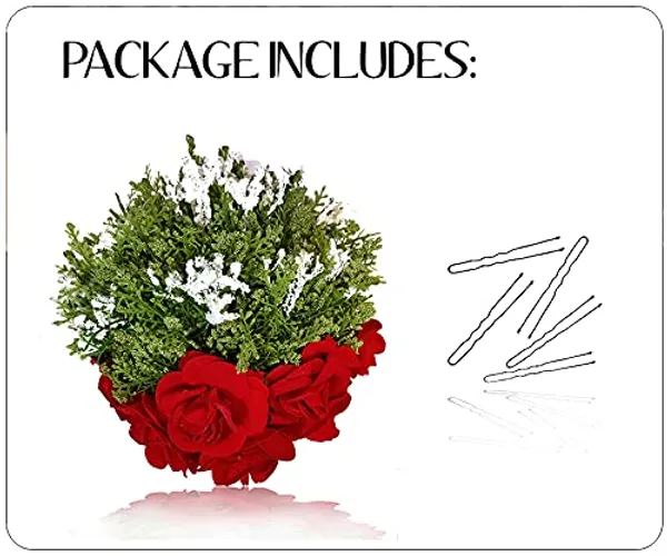 Red_Artificial_Floral_Gajra_Hairpin_Bun_Cover_Accessories_For_Women_&_Girls_(14_X_8_X_1_Cm)