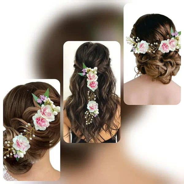 Baby_Pink_Artificial_Floral_Design_Pearl_Hair_Vein_Accessories_For_Women_&_Girls_(14_X_8_X_1_Cm)