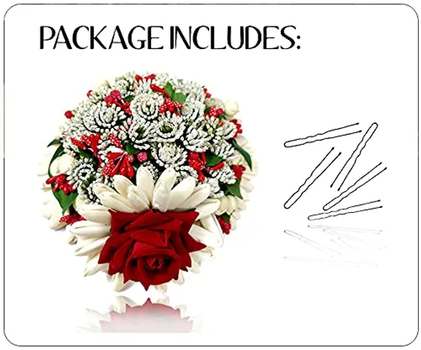 Red_Artificial_Rose_Flower_Design_Hairpin_Bridal_Hair_Accessories_(14_X_8_X_1_Cm)
