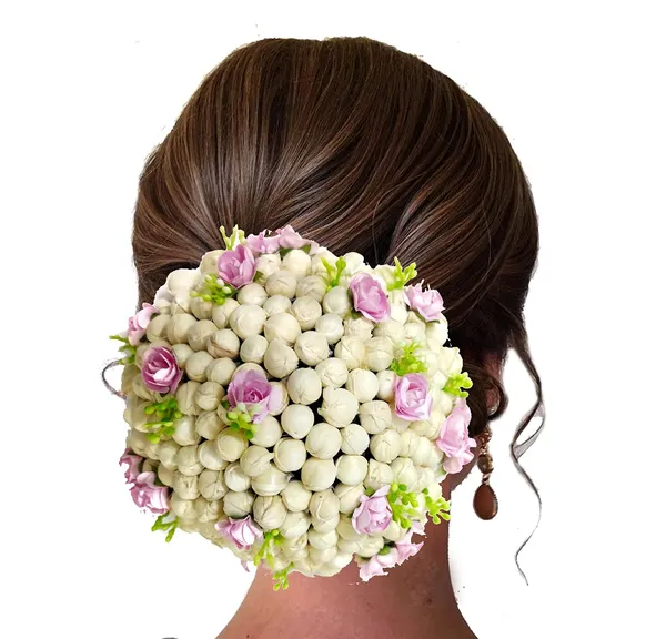 Baby_Pink_Artificial_Mogra_With_Rose_Flower_Design_Rounded_Hairpin_For_Women_&_Girls_(14_X_8_X_1_Cm)