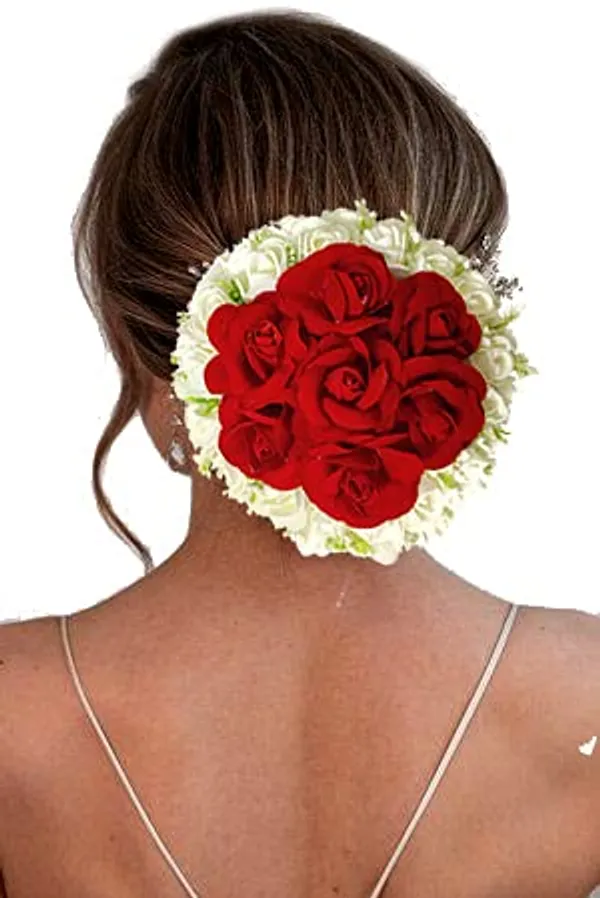 Red_Artificial_Floral_Gajra_With_Roses_Judapin_Hair_Bun_Cover_Accessories_For_Women_&_Girls_(14_X_8_X_1_Cm)