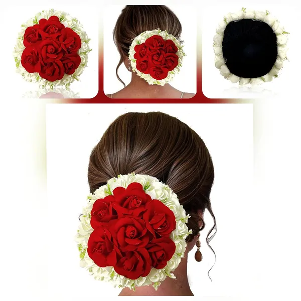 Red_Artificial_Floral_Gajra_With_Roses_Judapin_Hair_Bun_Cover_Accessories_For_Women_&_Girls_(14_X_8_X_1_Cm)