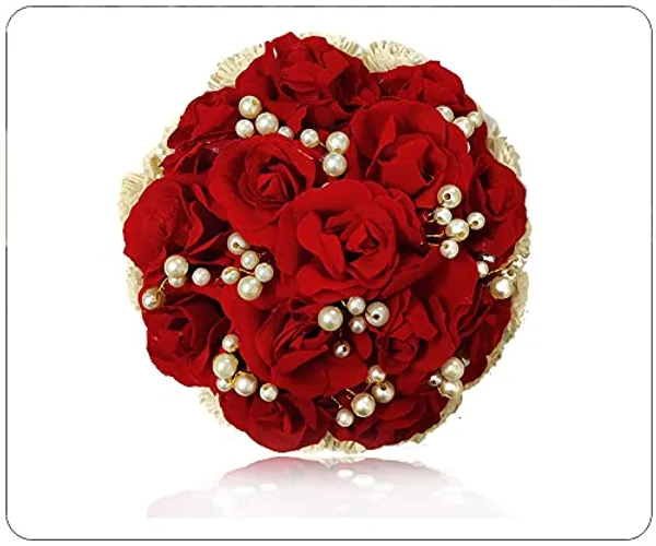 Red_Artificial_Glossy_Attractive_Red_Roses_With_Pearl_Hair_Pin_Wedding_Bridal_Accessories_For_Women_&_Girls_(14_X_8_X_1_Cm)