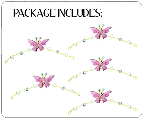 Baby_Pink_Artificial_Butterfly_Design_Bridal_Hair_Accessories_For_Women_&_Girls_(14_X_8_X_1_Cm)