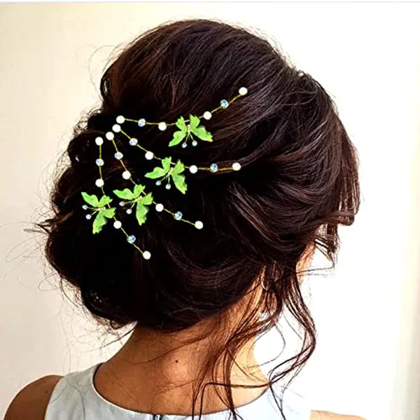 Pack_of_5_Light_Green_Artificial_Butterfly_Pearl_And_Beads_Hair_Tiara_Pin