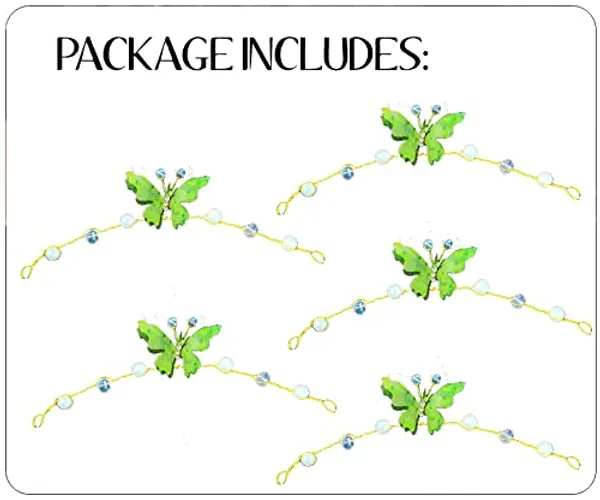 Pack_of_5_Light_Green_Artificial_Butterfly_Pearl_And_Beads_Hair_Tiara_Pin