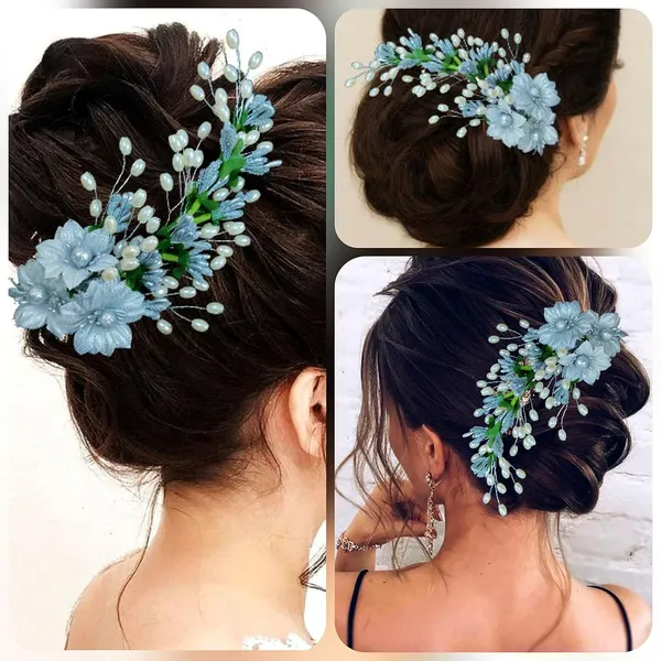 Silver_Flower_And_Pearl_Hair_Vein_Accessories_For_Girls_And_Women_(14_X_8_X_1_Cm)