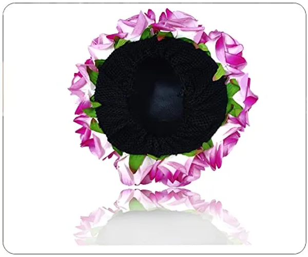 Baby_Pink_Attractive_Artificial_Rounded_Rose_Flower_Wedding_Hair_Accessories_For_Women_&_Girls_(14_X_8_X_4_Cm)
