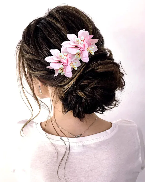 Pack_of_5_Baby_Pink_Flower_With_Pearl_Hair_Pin_Accessorie_For_Women