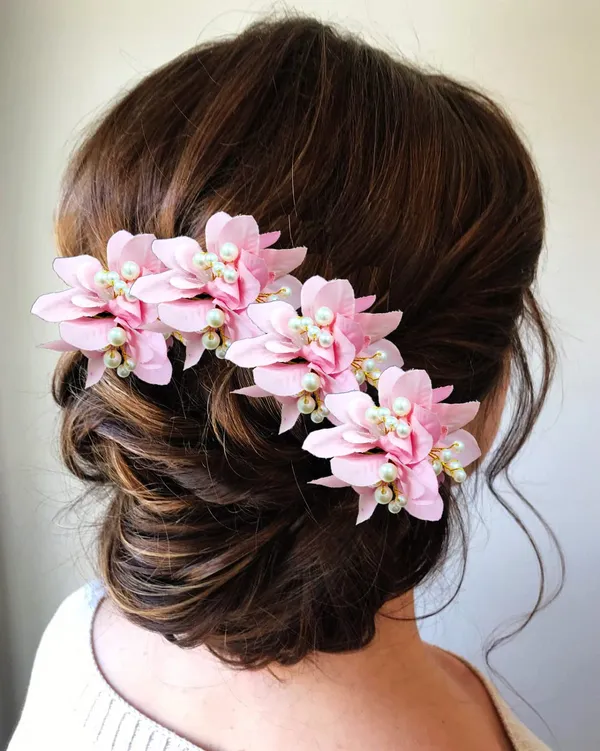 Pack_of_5_Baby_Pink_Flower_With_Pearl_Hair_Pin_Accessorie_For_Women
