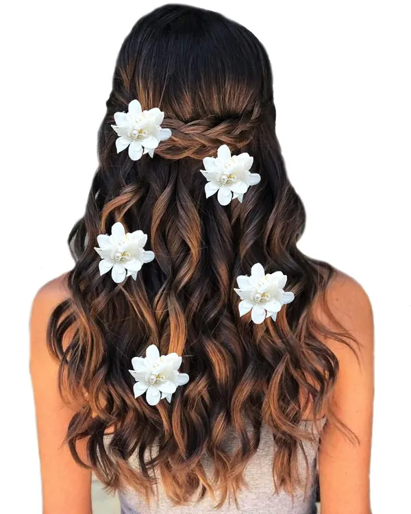 Pack_of_5_White_Flower_With_Pearl_Hair_Pin_Accessorie_For_Women