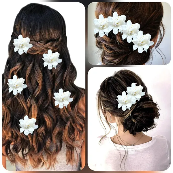 Pack_of_5_White_Flower_With_Pearl_Hair_Pin_Accessorie_For_Women