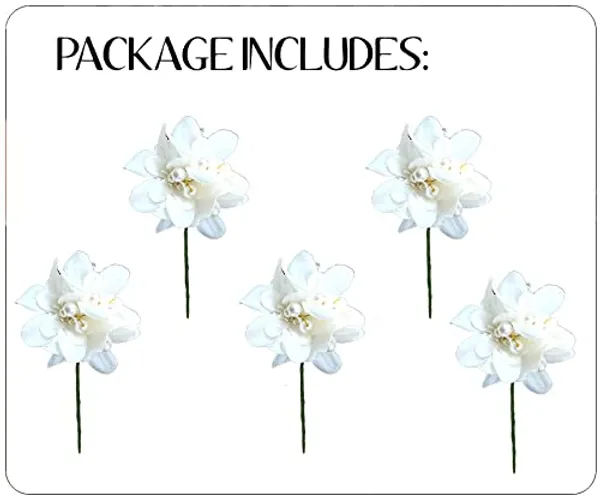 Pack_of_5_White_Flower_With_Pearl_Hair_Pin_Accessorie_For_Women