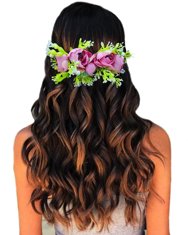 Baby_Pink_Attractive_Roses_With_Pearl_&_Leaf_Design_Hairpin_Accessories_For_Women_&_Girls_(14_X_8_X_1_Cm)