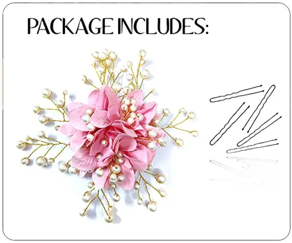Baby_Pink_Floral_With_Pearl_Hairpin_Accessories_For_Women_&_Girls_(13_X_8_X_1_Cm)