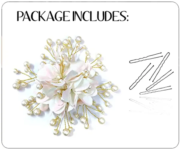 Light_Pink_Floral_With_Pearl_Hairpin_Accessories_For_Women_&_Girls_(13_X_8_X_1_Cm)