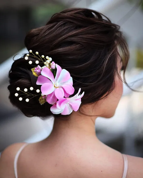 Baby_Pink_Lavender_Flower_Comb_Slide_Bridal_Hair_Accessories_For_Women_&_Girls_(14_X_8_X_1_Cm)