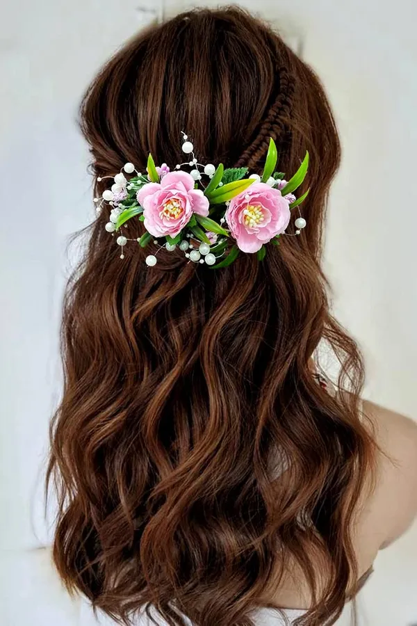 Baby_Pink_Artificial_Flower_With_Pearl_Bridal_Hair_Pin_Accessories_For_Women_&_Girls_(14_X_8_X_1_Cm)