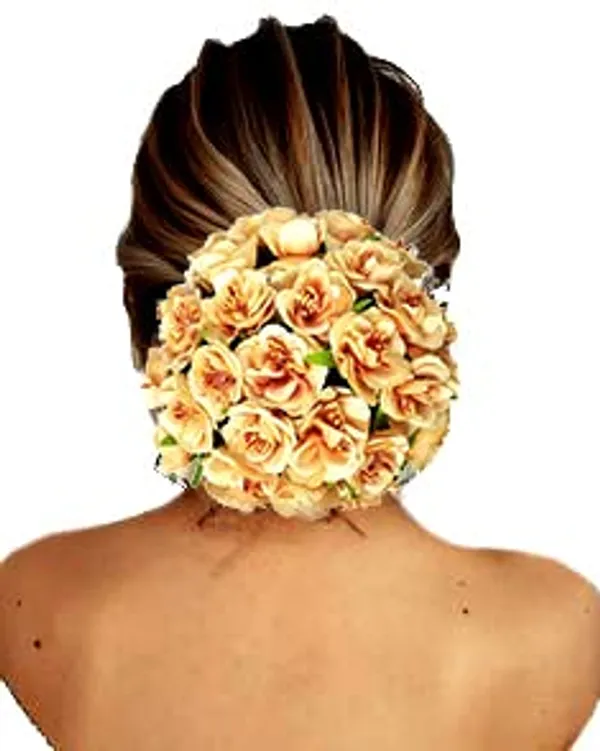 Orange_Artificial_Rose_Flower_Rounded_Bridal_Juda_Pin_Accessories_For_Women_&_Girls_(14_X_8_X_1_Cm)
