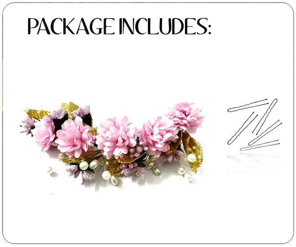 Baby_Pink_Artificial_Flower_Hair_Vein,_Fancy_Bridal_Hair_Pin_For_Women_&_Girls