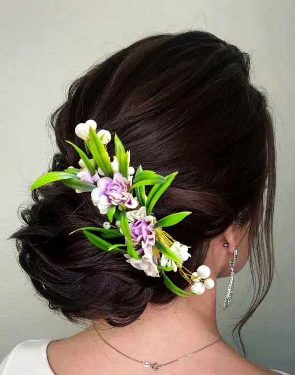 Purple_Artificial_Flower_With_Pearl_Comb_Slide_Side_Juda_Pin_For_Women_&_Girls_(14_X_8_X_1_Cm)