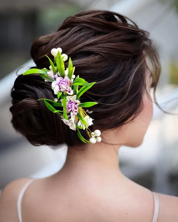 Purple_Artificial_Flower_With_Pearl_Comb_Slide_Side_Juda_Pin_For_Women_&_Girls_(14_X_8_X_1_Cm)