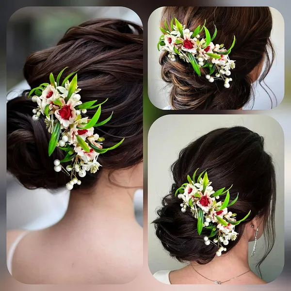 Red_Artificial_Flower_With_Pearl_Comb_Slide_Side_Juda_Pin_For_Women_&_Girls_(14_X_8_X_1_Cm)
