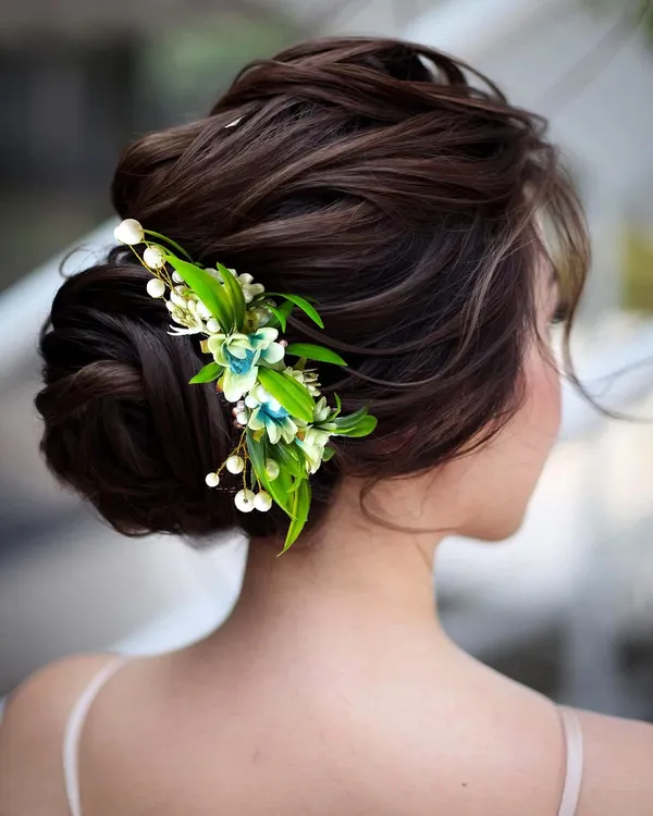 Sky_Blue_Artificial_Flower_With_Pearl_Comb_Slide_Side_Juda_Pin_For_Women_&_Girls_(14_X_8_X_1_Cm)