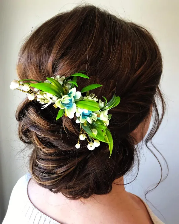 Sky_Blue_Artificial_Flower_With_Pearl_Comb_Slide_Side_Juda_Pin_For_Women_&_Girls_(14_X_8_X_1_Cm)