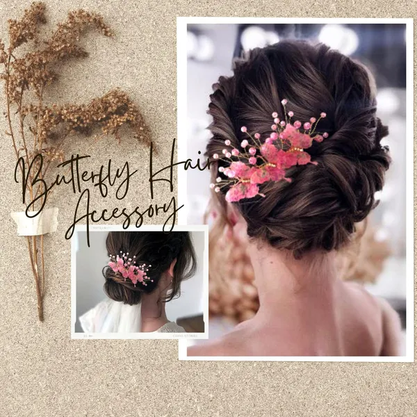 Dark_Pink_Artificial_3_Butterfly_With_Stones_And_Pearls_Comb_Slide_Hair_Bun_Accessories_For_Women_&_Girls
