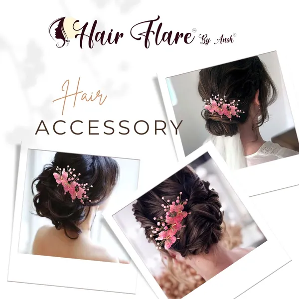 Dark_Pink_Artificial_3_Butterfly_With_Stones_And_Pearls_Comb_Slide_Hair_Bun_Accessories_For_Women_&_Girls
