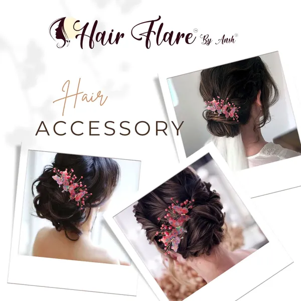 Red_Artificial_3_Butterfly_With_Stones_And_Pearls_Comb_Slide_Hair_Bun_Accessories_For_Women_&_Girls