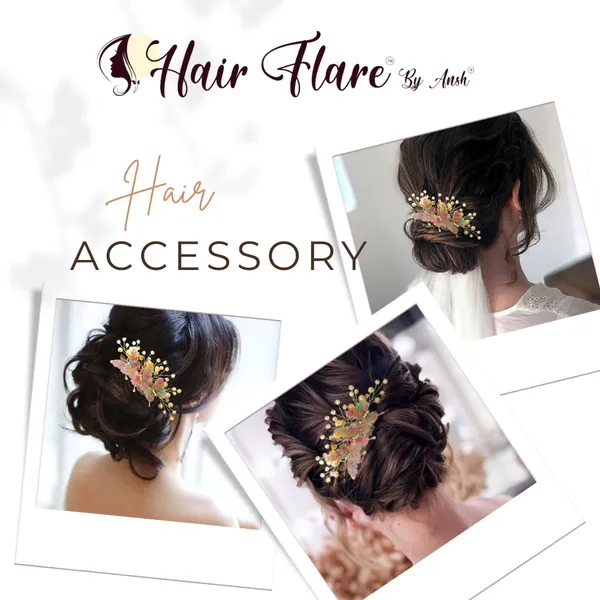 Yellow_Artificial_3_Butterfly_With_Stones_And_Pearls_Comb_Slide_Hair_Bun_Accessories_For_Women_&_Girls