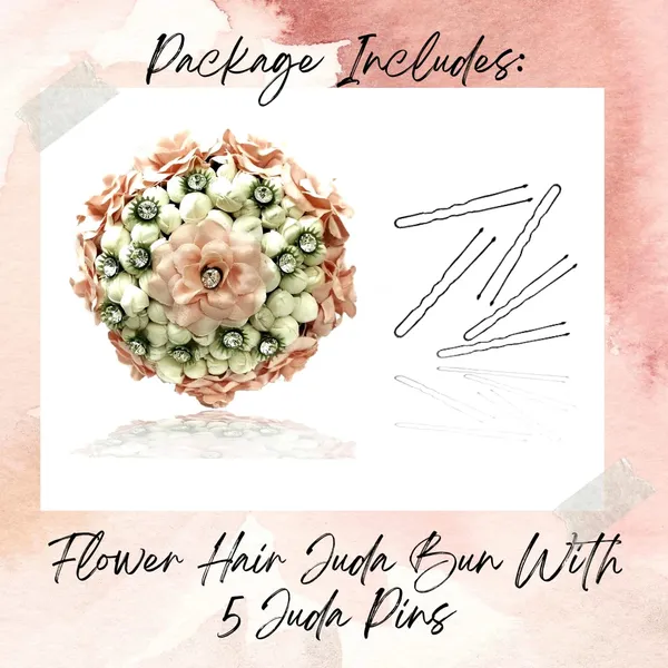Peach_Artificial_Butterfly_Style_Designed_With_Stones_And_Pearls_Bridal_Hair_Claw_Accessories_For_Women_&_Girls