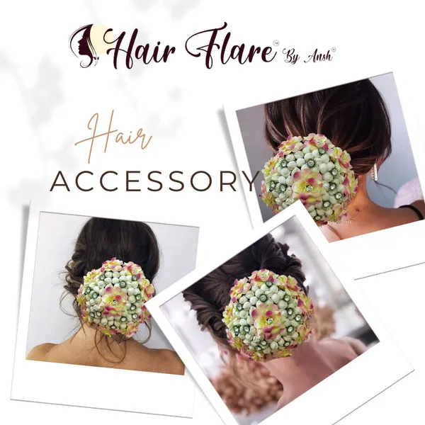 Yellow_Artificial_Butterfly_Style_Designed_With_Stones_And_Pearls_Bridal_Hair_Claw_Accessories_For_Women_&_Girls