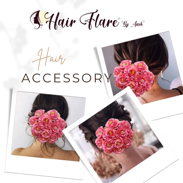 Baby_Pink_Artificial_Dalhia_Flower_Rounded_Juda_Designed_Bridal_Hair_Claw_Accessories_For_Women_&_Girls