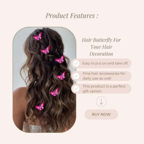 Pack_of_6_Hot_Pink_Velvet_Butterfly_Hair_Pin_Accessories