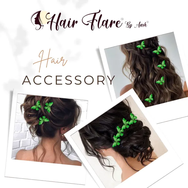 Pack_of_6_Light_Green_Velvet_Butterfly_Hair_Pin_Accessories