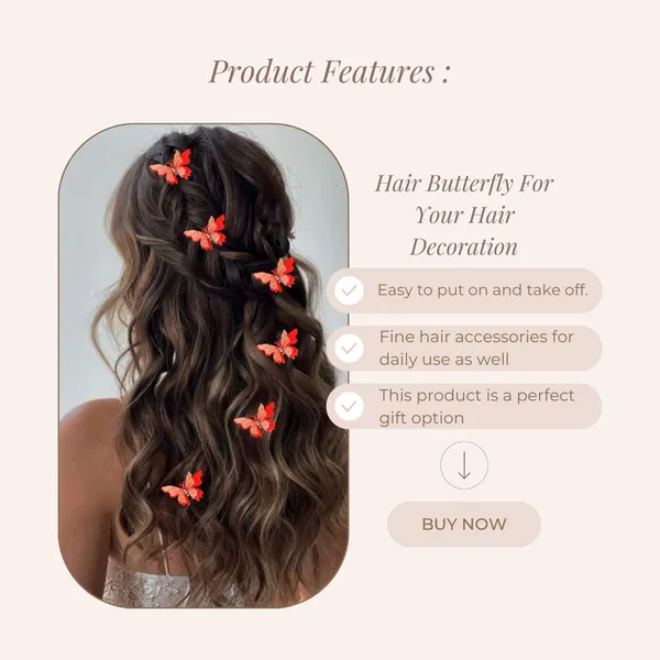 Pack_of_6_Orange_Velvet_Butterfly_Hair_Pin_Accessories