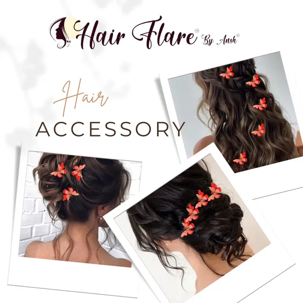 Pack_of_6_Orange_Velvet_Butterfly_Hair_Pin_Accessories