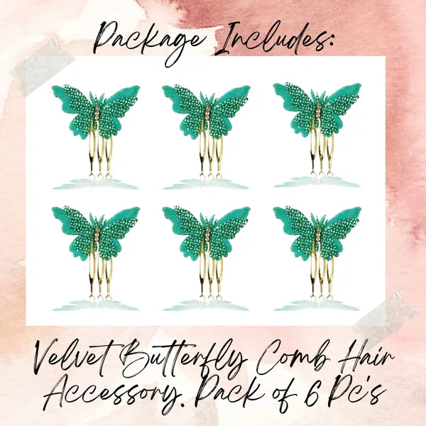 Pack_of_6_Sky_Blue_Velvet_Butterfly_Hair_Pin_Accessories