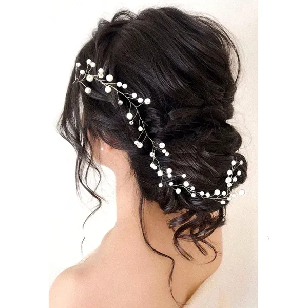 Silver_Artificial_Stone_And_Pearls_Made_Bridal_Attractive_Hair_Pin_For_Women